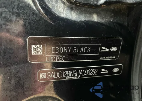 2017 Jaguar F-Pace Premium z USA, uszkodzony, nr VIN SADCJ2BN9HA096252